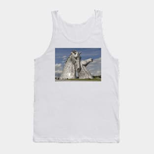 the Kelpies, Helix Park, Falkirk , Scotland Tank Top